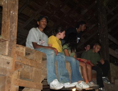 IN HAYLOFT