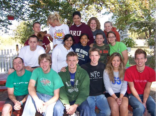 group and Indiana (dog)